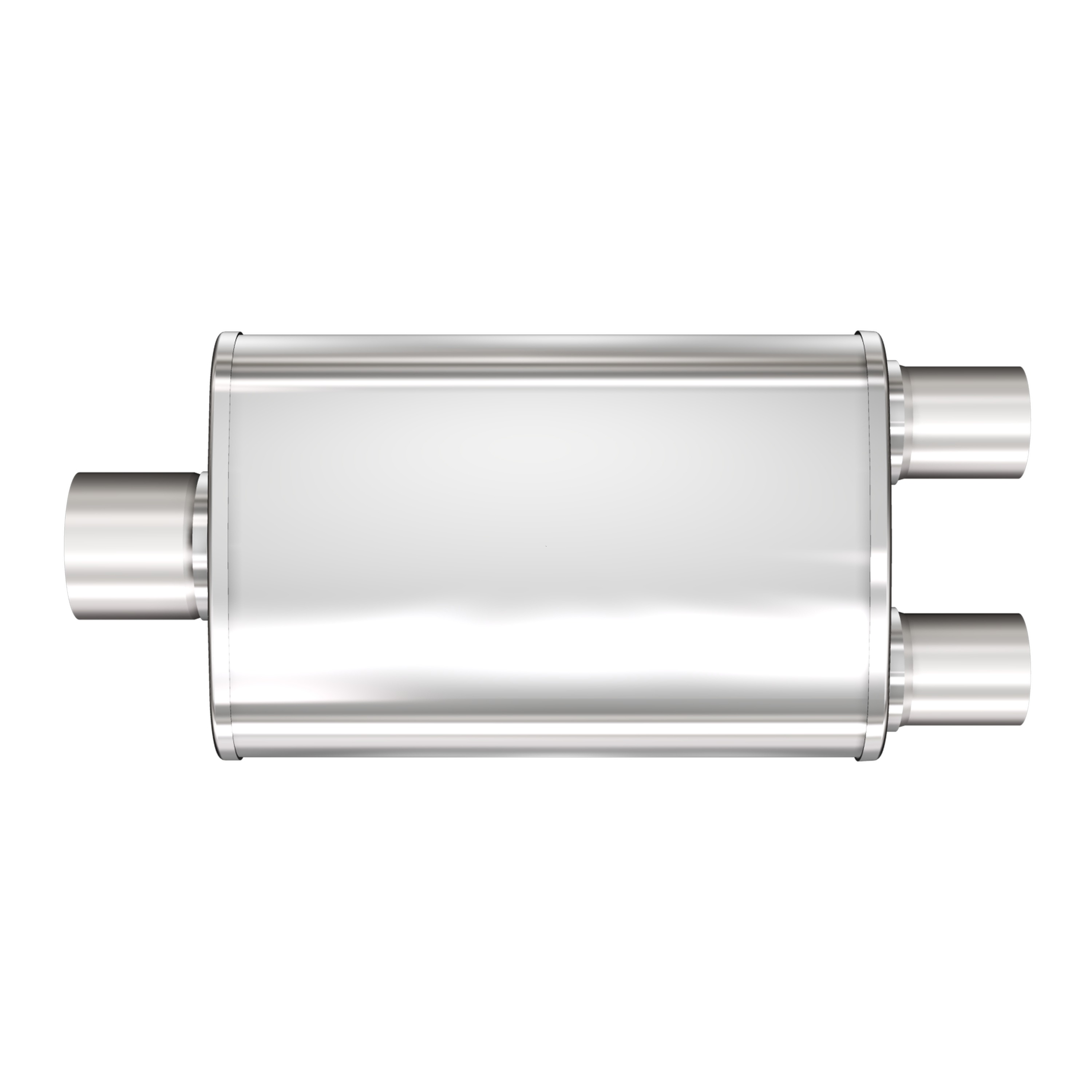 MagnaFlow Exhaust Products 13288 Multi-Chamber Performance Muffler; 3/2.5in. Center/Dual; 4x14x9 Body